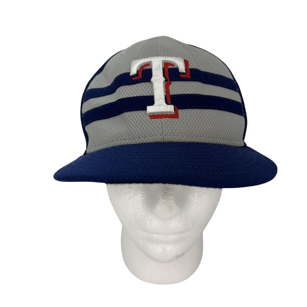 Texas Rangers Hat Cap Fitted Mens 7 1/8 MLB Baseball All Star New Era 2015